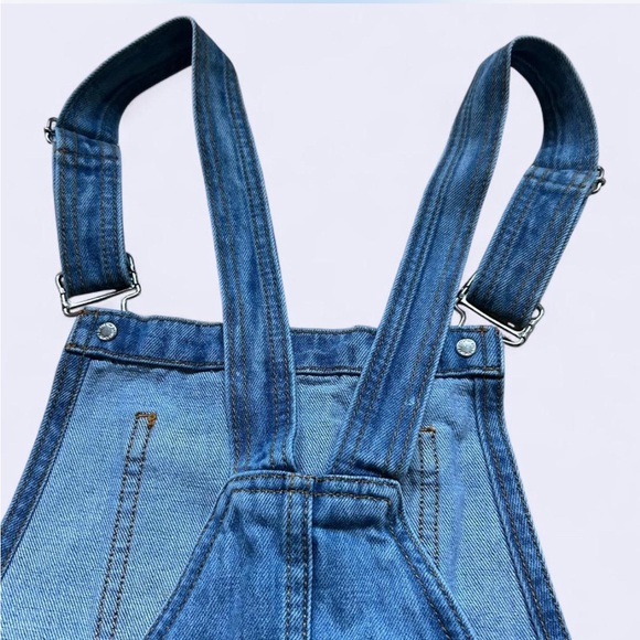 Denim Overall Dress - Picture 5 of 7
